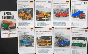 Bielefelder Spielkarten "Spezial Fahrzeuge" Cargame 1968 (10502)